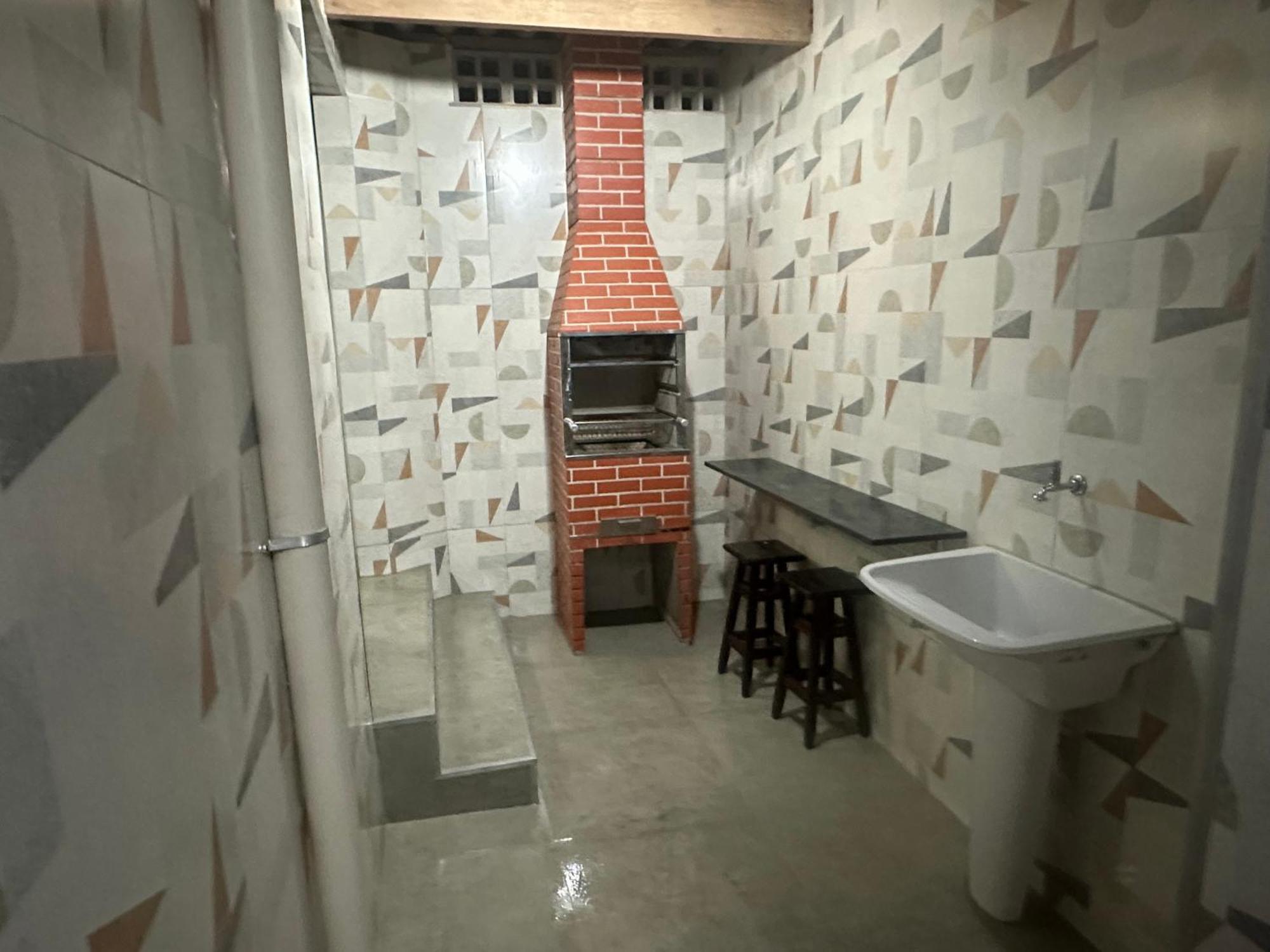 Triplex Piscina Churrasqueira Lava E Seca Wi-Fi E 2 Tvs Em Condominio Com 90M2 No Centro De Ubatuba Buitenkant foto